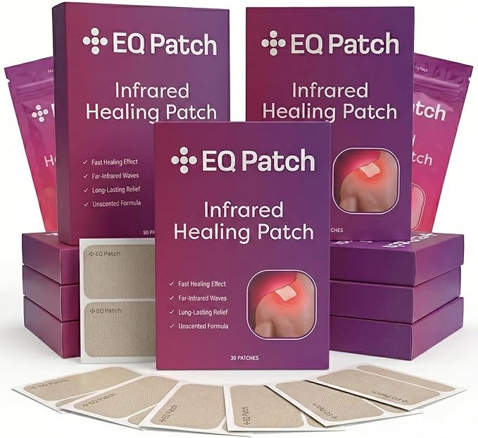 Infrared Warming Patches, Gentle Steady Warmth for Everyday Comfort, Up to 12 Hours, Strong Adhesive, Unscented, 14 Count