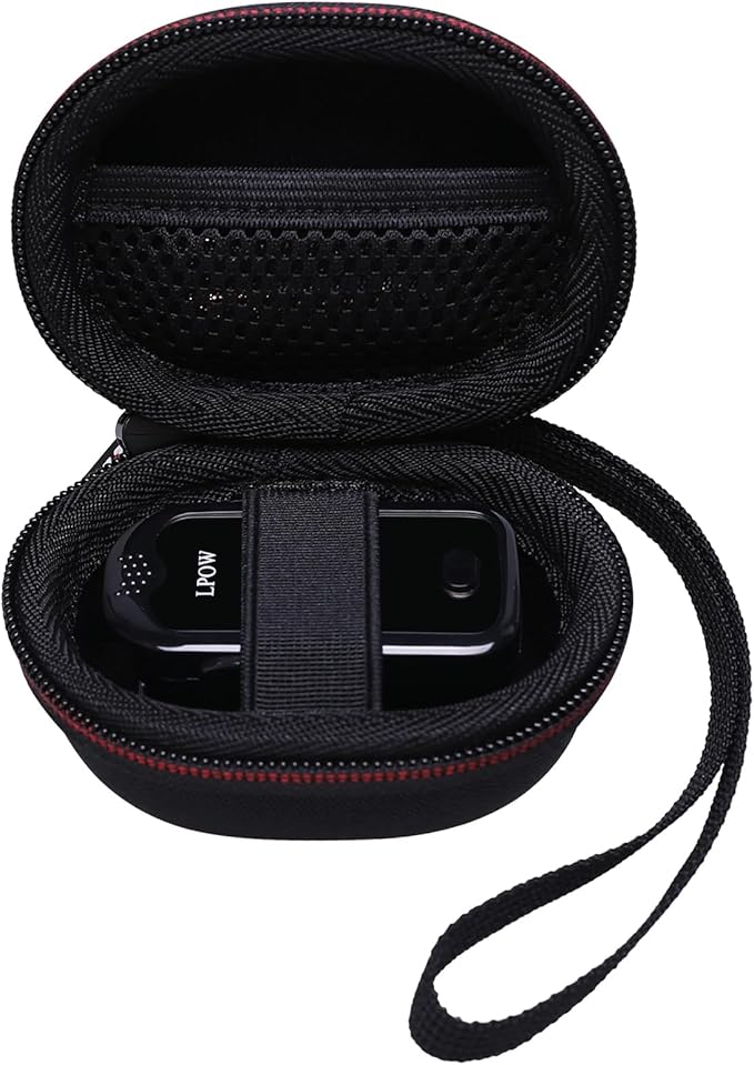 Black Pulse Oximeter Case for Zacurate, Innovo, Vibeat, iHealth, Santamedical, Children Fingertip Pulse Oximeter Blood Oxygen Saturation Monitor (Case Only)
