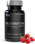 DRINK HRW Rejuvenation Molecular Hydrogen Water Tablets: 12 ppm H2, Patented, USA Made, IHSA-Certified Hydrogen & Magnesium Supplement. Supports Energy, Recovery, Cognitive Function (Raspberry, 30 Ct)