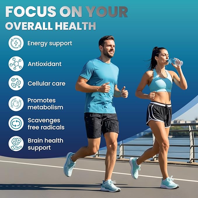 Hydrogen Water Tablets H2 Molecular 120 Tablets with Magnesium Supplement for Brain Health Cognition Function Cellular Energy Boost Antioxidant Promote Metabolism Non-GMO Gluten Free