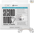 Dream Recovery Second Wind Nasal Strips - Nose Strips for Breathing, Sleep and Athletic Performance - Snore Relief and Congestion Support - Sand, 90 Count