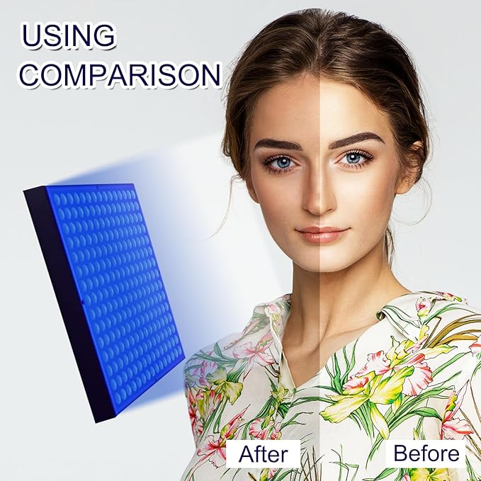 Therapy Light for Home Use with Wide Coverage Adiustable Stand Thoughtful Gift for Family and Friends
