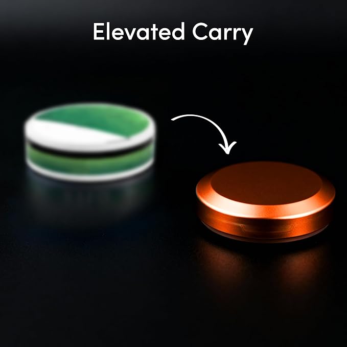 Aluminum Zyn Can – Slim Metal Zyn Container for Pouches & Snus | Core Series | Burnt Orange