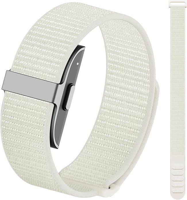 Nylon Loop Sport Replacement Bands Compatible with Hume Health Band, Soft Breathable Adjustable Wrist Band for Hume Band Replacement Strap Wristband for Fitness Tracker Women Men