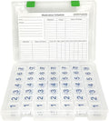 e-Pill 7 Times a Day x 7 Day Clear Weekly Pill Organizer, Vitamin, and Medicine Pillbox with Clear Case