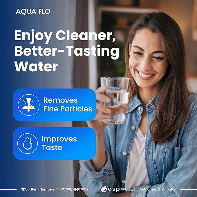 Aqua Flo Platinum QCRO RO Filter Replacement Kit – Improves Taste by Reducing Chlorine & Odors, Cost-Effective Filtration, Membrane Sold Separately