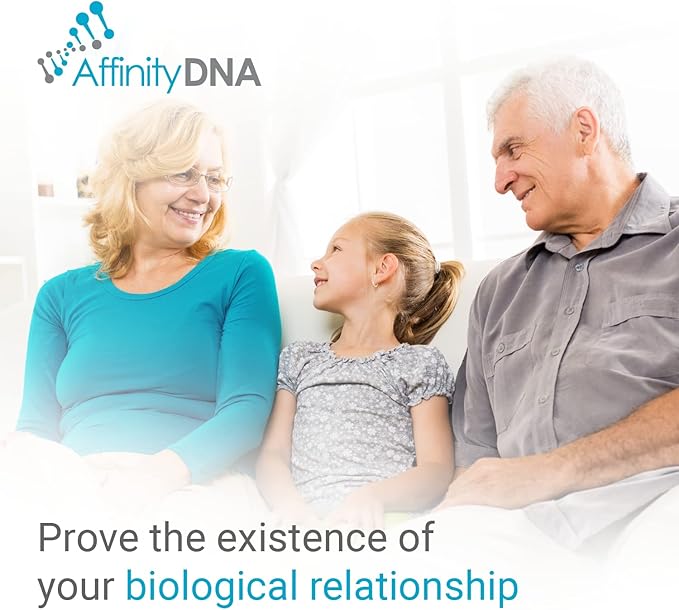 Grandparent DNA Testing Kit - Highly Accurate Genetic Swab Test | 18 Loci Home DNA Test Kits for 2 Grandparents & 1 Child | Results in 5 Working Days | A Complete Kit with No Extra Fees