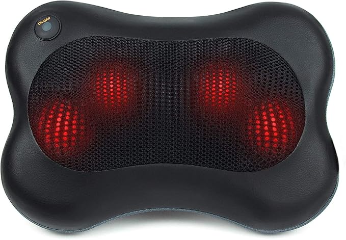 Fusion Muscle Massage Gun Deep Tissue Percussion Muscle Massager Gun for Athletes Pain Relief Therapy and Relaxation, Percussive Chiropractor Massager (Red)