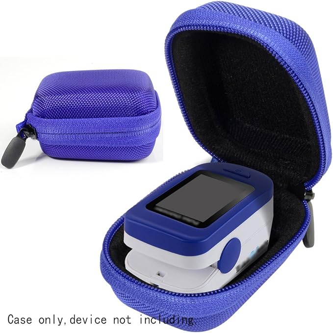 Case for Zacurate Pro 500DL, Childrend: Innovo Deluxe, Santamedical 2. Facelake FL400 t. FL350: Vive Precision Spo2 Accumed cms-50dl, 50D1, Healthtree (Blue)