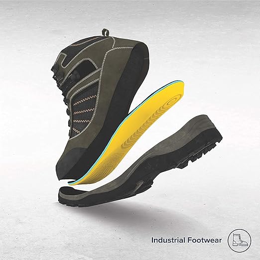 MEGAComfort Personal Anti-Fatigue Mat Shoe Inserts, Size M6-7/W8-9, Memory Foam Insoles and Shock Absorption, Ergonomically Designed, Reduce Pain and Improve Balance