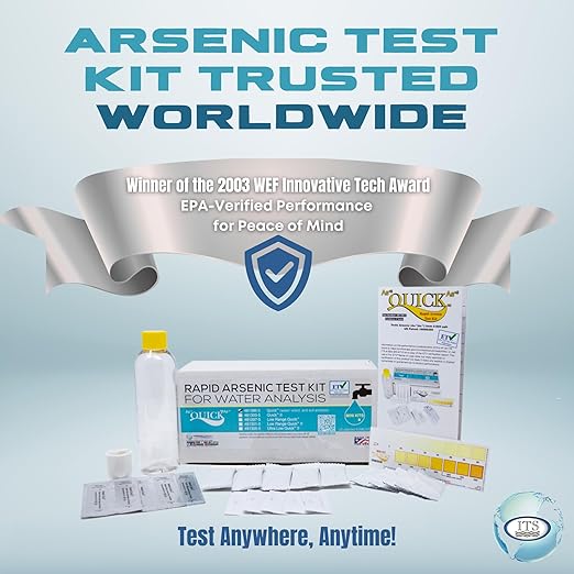 Industrial Test Systems Quick 481396-5 Arsenic for Water Quality Testing, 5 Tests, 12 Minutes Test Time