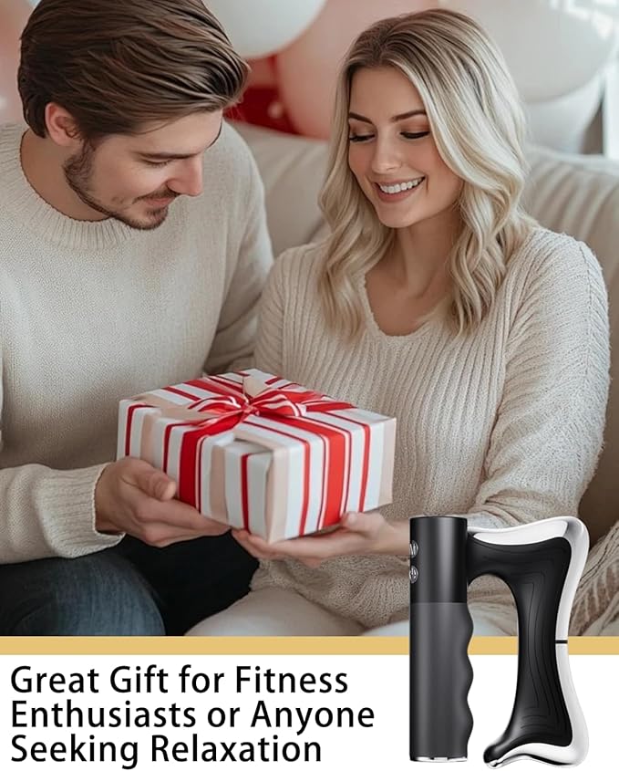 Heated Muscle Scraper Tool,2026 Upgrade Electric Guasha Fascia Blaster Tools,Portable Full Body Contour Device,Fascia Knife for Relaxation & Deep Tissue for Arm,Waist,Leg,Back,Neck Care