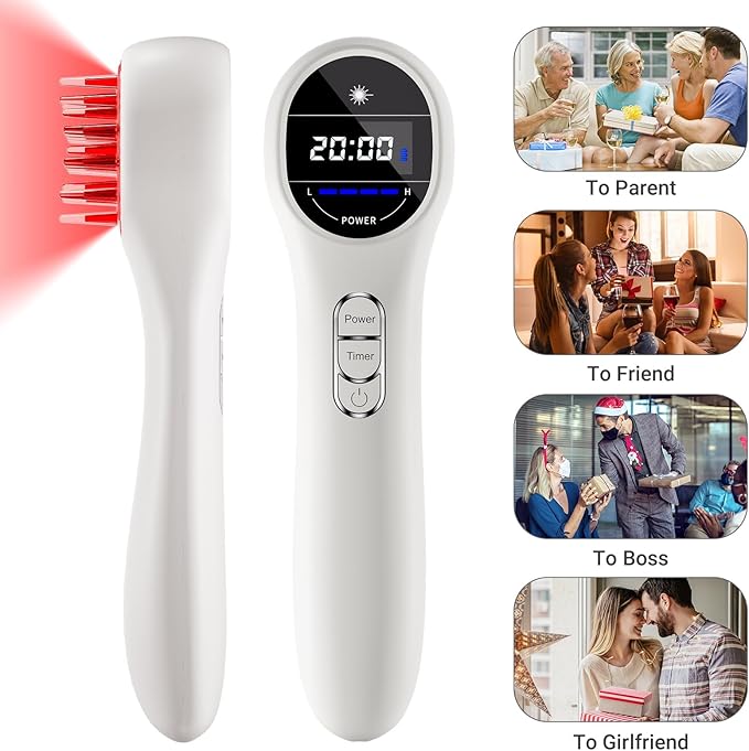 Red Light Therapy Device for Body Muscles Pain ReIief Targets Joint （17 * 650nm）