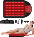 Body Red Light Therapy Mat,Everyday LED Light Comfort Mat, 40.5×23.5in Compact Home Pad with 330 Red & Near-Infrared LEDs