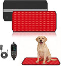 29.5"*13.8" Red Light Therapy Pad for Dogs Body, 270 LEDs Redlight Therapy Wrap with Timer, Heating Mat Products with Band for Back Belly Leg Knee Thigh, Gifts for Men, Women, Pets Dog