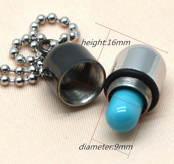 1.1''*0.7'' Latin Cross Black& Red Pill Capsule Case Holder Necklace Pendant Adjustable 27'' Long Chain with a Velvet Bag