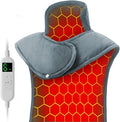 Heating Pad for Neck and Shoulders and Back - Electric Heating Pad for Pain Relief with 6 Heating Levels & 4 Time Setting, Christmas Birthday Gifts for Women Men Dad Mom Elderly (20" x 30")