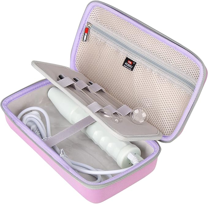FBLFOBELI Hard Storage Case Compatible with NuDerma/for Houzzi/for Signstek/for APREUTY/for FAZJEUNE/for NewWay Professional Clinical Portable Handheld High Frequency Skin Wand Machine (Case Only)