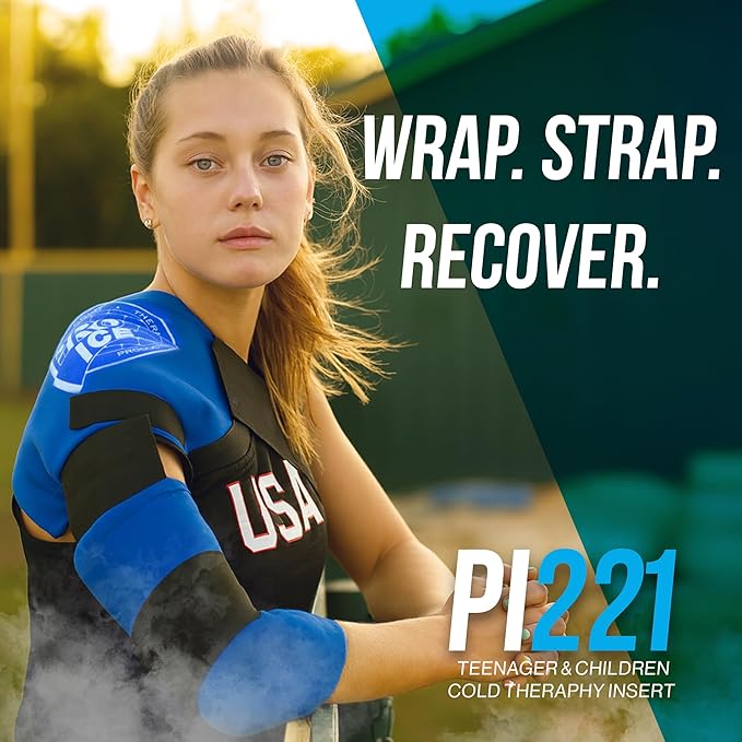 Pro Ice Insert Set for PI-220 - Ice Pack for Youth Shoulder & Elbow Ice Therapy Wrap - Reusable Ice Packs for Injuries - Durable and Effective Ice Packs for Targeted Relief