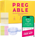Combo Kit: 50 Ovulation Tests, 20 Pregnancy Tests & 70 Cups, Free Tracker app, SmileReader, OPKs, HPTs (50LH + 20HCG + 70CUPS (Pack of 1))