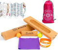 14in Extra Long Cork Balance Board - Foot Balance Cork, Foot Strengthener & Balance Kit for Plantar Fasciitis Recovery - Enhance Ankle Strength & Stability, Supports 440+ Lbs ﻿
