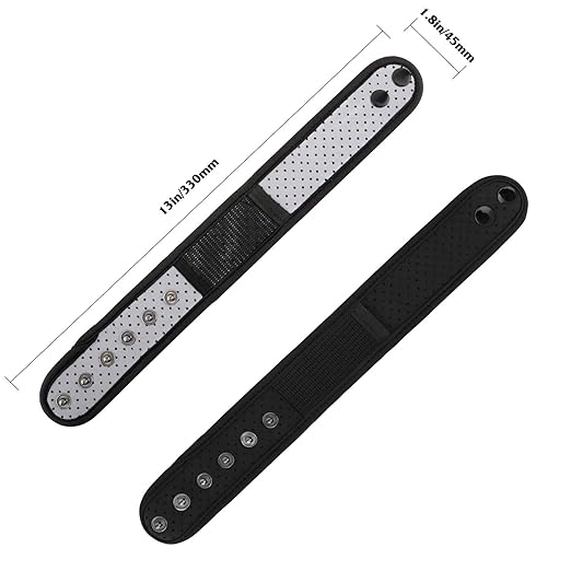 Moko 2-Pack Sweatproof Ankle Strap Fit Fitbit Luxe/Inspire 2/HR/Inspire/Charge 5/4/3/2/Alta/Alta HR/Flex 1/2/Garmin, Adjustable Fitness Tracker Ankle Band with Mesh Pouch - Black + Reflective Gray,