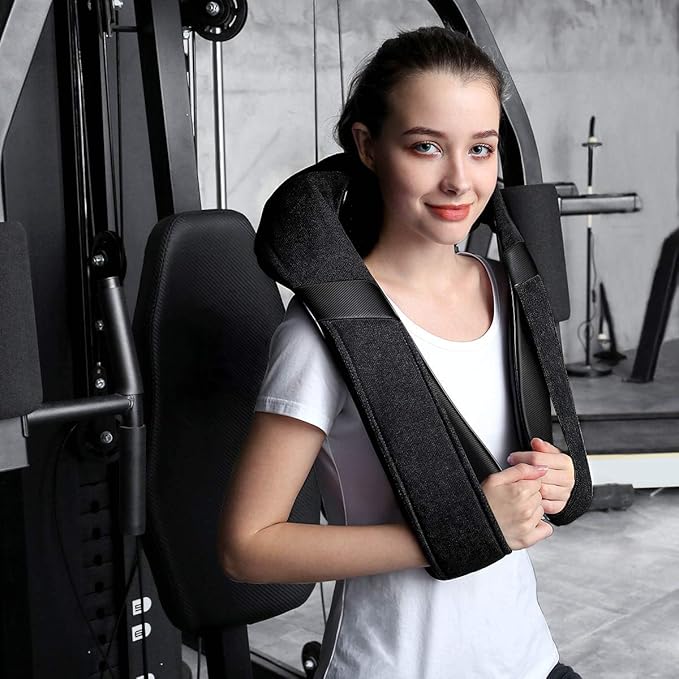 Mothers Day Gifts for Mom Wife Women, Fathers Day Dad Husband Men Gifts, Shiatsu Neck Back and Shoulder Massager with Heat for Pain Relief Deep Tissue, Birthdays, Valentine’s Day, Christmas gift
