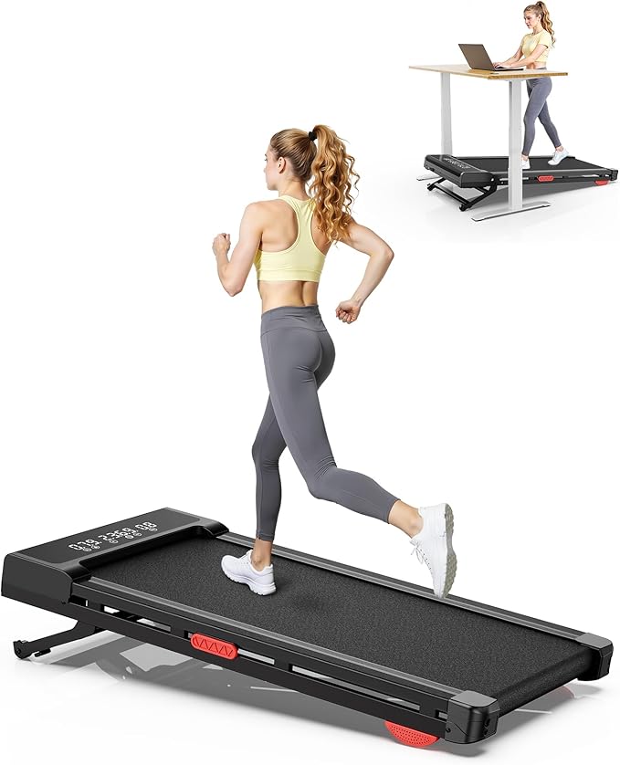Treadmill with Auto Incline,12-Level Incline Walking Pad Treadmill with Handle Bar,3.0HP Quiet Under Desk 350 lbs Weight Capacity 2 in 1 Foldable Treadmills Walking LED Display for Home Office Gym