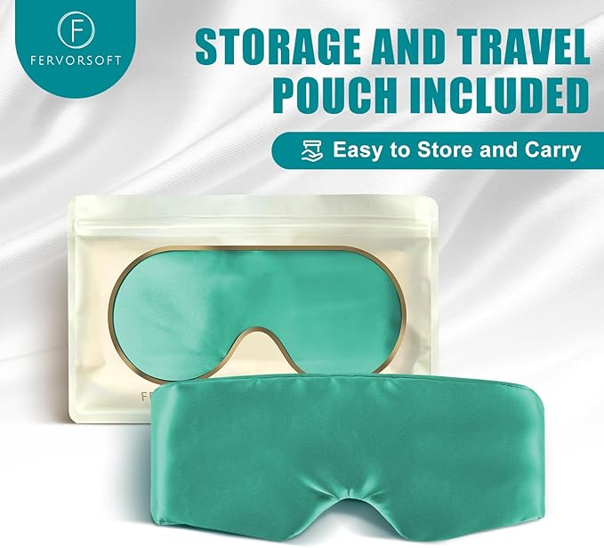 Heated Eye Mask for Dry Eyes - Ultra Soft Green Face Heating Pad, Fast-Heating Relief for Sinus Pressure, Tension Headache, Puffy Eyes & Fatigued Eye Area