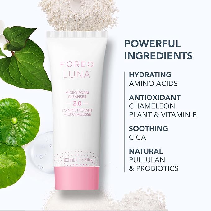 FOREO LUNA 4 go Face Cleansing Brush & Firming Massager | Premium Face Care | Enhances Absorption of Facial Skin Products | Simple Skin Care Tools | For All Skin Types