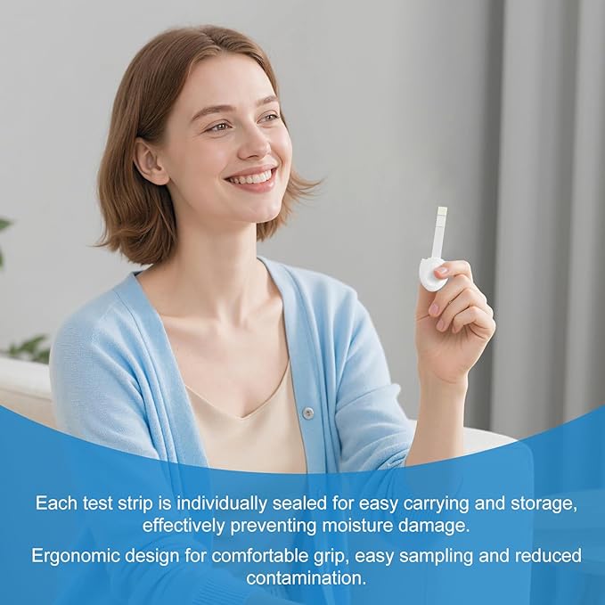 UTI Test Strips for Home Use Detects White Blood Cells and nitrites in Urine 2-Minute Rapid Results Suitable for Women, Men, and Children Urinary Tract Infection Test Strips (6 Pack)