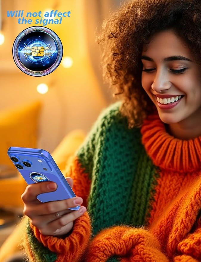 Cell Phone EMF Protection Neutralizers - for Smart Phones/Tablets/Laptops/Computer/WiFi/Priner/TV 18 Pack