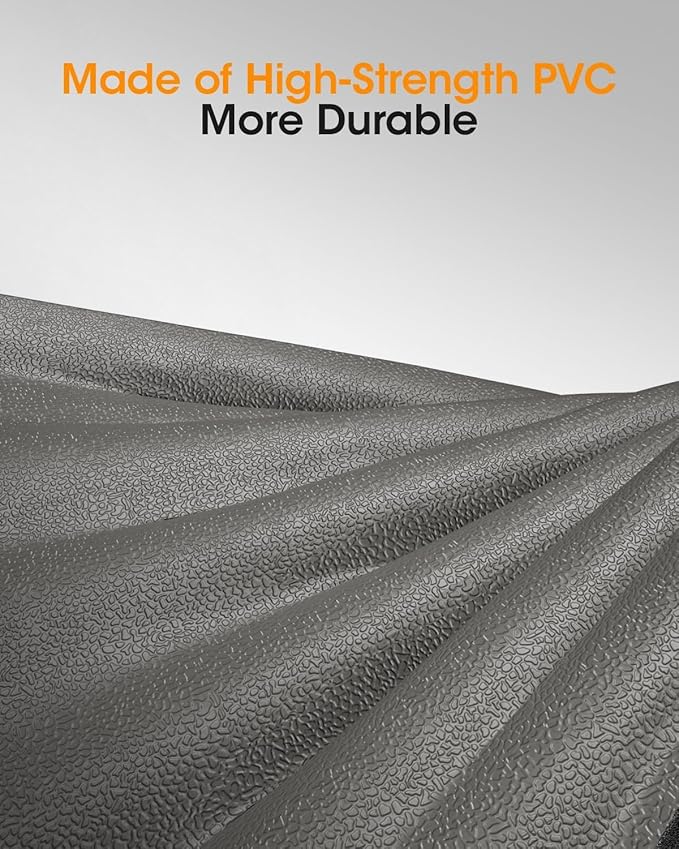 Treadmill Walking Pad Mat for Carpet, for Hardwood Floors, 68x24 Mat for Under Treadmill/Walking pad/Bike on Carpet, 1/4" Thick Exercise Equipment Mat, No Slip, Noise Shock Absorption (Grey)
