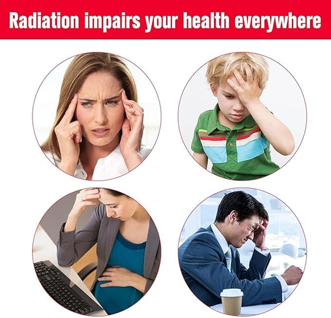 Bodywealth Chip for Cell Phone Stickers Blocker Neutralize Shield Protection from Cell Phones cased and Electronic Devices WiFi 5G Tablets Laptops Computers TV Monitors (10Pcs)