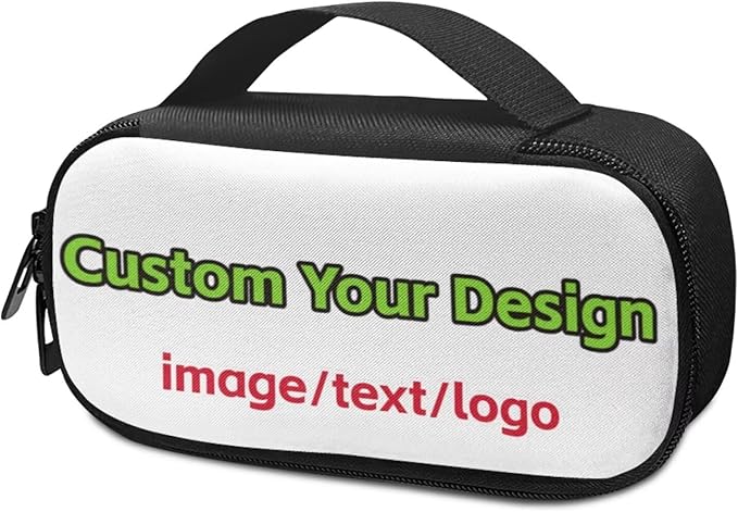 Rnyleeg Custom Diabetics Bag for Women Men Personalized Insulin Cooler Travel Case Ensure Diabetes Care Diabetic Supplies Storage Customzied Your Image Text Logo