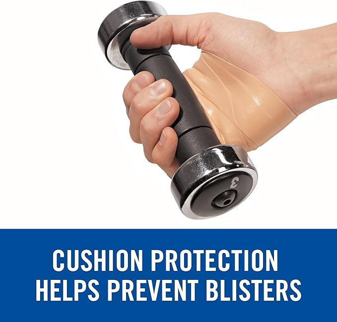 Nexcare Blister Prevention Tape, Waterproof Foam Medical Tape, Latex-Free, Sticks Firmly to Skin to Help Prevent Blisters - 1 in x 5 yds, 4 Rolls of Tape