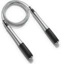 Sunny Health & Fitness Exercise Jump Rope for Fitness, Lightweight & Portable Skipping Rope with Durable Handles & Adjustable Exercise Rope with Optional Removable Weights