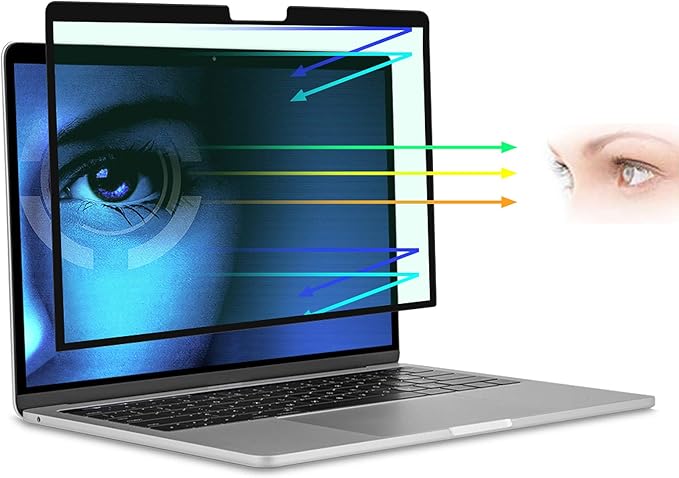 for MacBook Pro Screen Protector 13 inch Anti-Glare Anti-Blue Light Screen Protector Filter, Eye Protection Blue Light Blocking Filter for MacBook Pro 13 inch (2012-2015) Model A1278, A1425, A1502