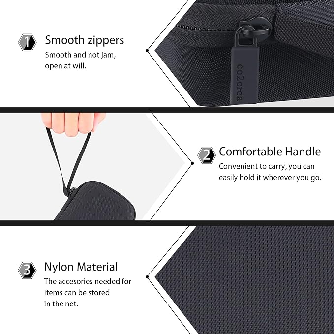 co2CREA Hard Case Compatible with QardioArm/QardioArm 2 Smart Wireless Blood Pressure Monitor Device