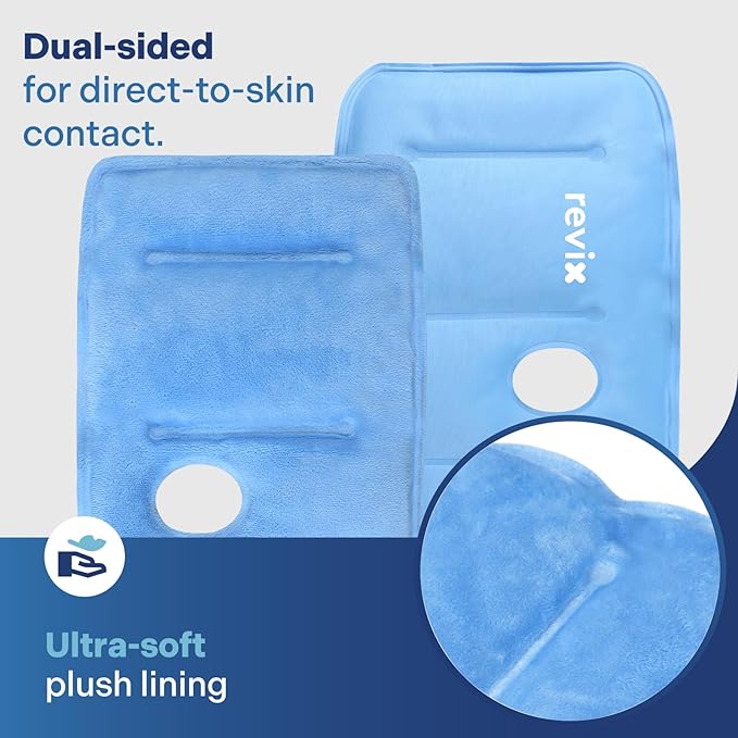 REVIX Wrist Ice Pack Wraps for Carpal Discomfort Soothing (2-Piece Set) Reusable Gel Hand Ice Packs, Cold Pack with Cold Compress, Promote Flexibility and Reduce Fatigue