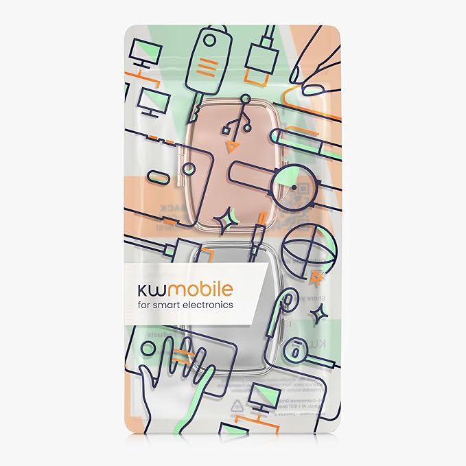 kwmobile 2 Compartment Pill Box - Set of 2X Stainless Steel Travel Box Organizer for Tablets and Prescriptions - Silver/Rose Gold