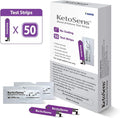 KetoSens Blood Ketone Test Strips - Ideal for The Keto Diet and Ketosis Monitoring - Includes 50 Test Strips…