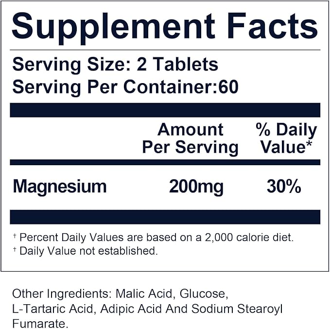120 Tablets-H2 Molecular Hydrogen Water Tablets with Magnesium, Dietary Supplement, Supports Brain Health and Cognitive Function