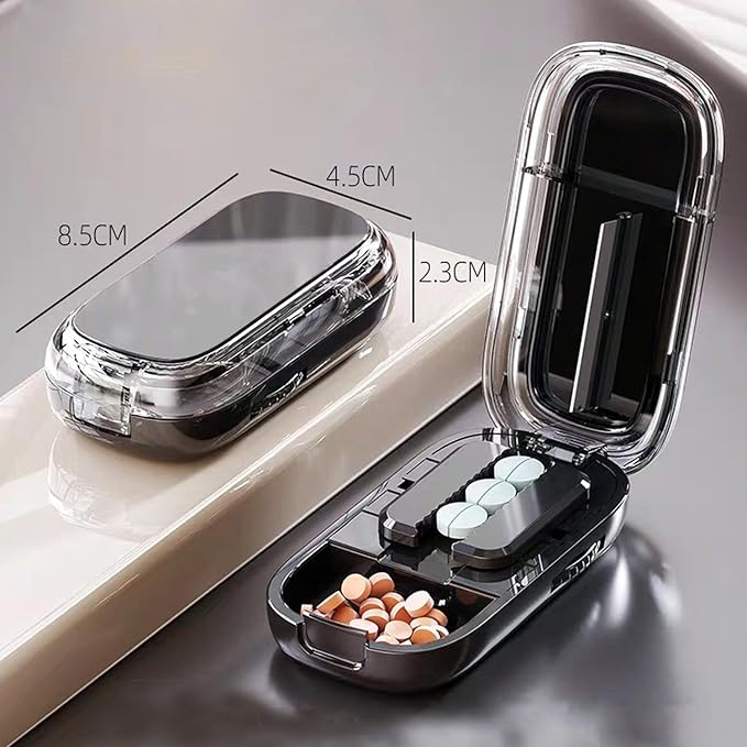 Weekly 7 Day Pill Organizer, Travel Pill Box, Pill case, Medicine Organizer, Pill Container, Pillbox 7 Day, Pill Dispenser, Medication Organizer, Pill Organizer Weekly
