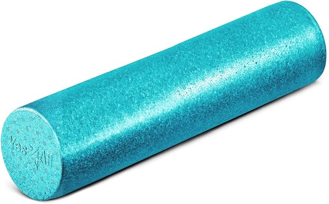 Yes4All High-Density EPP Round Back Roller Foam, Exercise Foam Roller for Yoga, Pilates & Stretching - 12, 18, 24, 36 inch