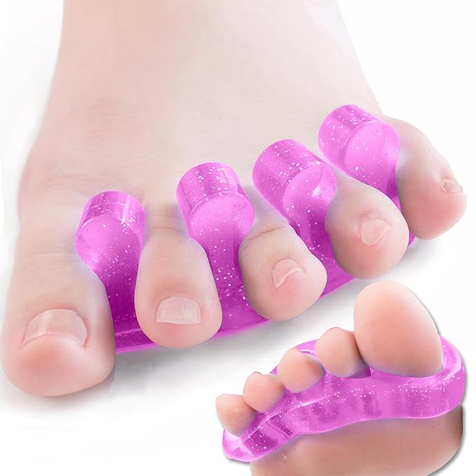 Dr. JK- ToePal Gel Toe Separator, 2 Pairs, Toe Spacers, Bunion Corrector