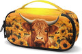Sunflower Cow Insulin Cooler Travel Bag, Diabetic Medications Organizer Case Great for Daily Use Travel Storage Portable Medication Cooler Bag for Insulin Pens