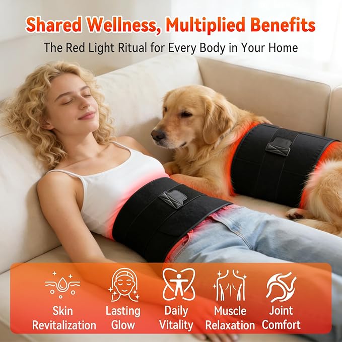253 LEDs Red Light Therapy Mat for Full Body, 24" x 12" TPU Infrared Light Therapy, 3-in-1 LEDs (660nm & 850nm) Premium Foldable Mat with Timer Controller & Pulse Modes for Home Use, 48W