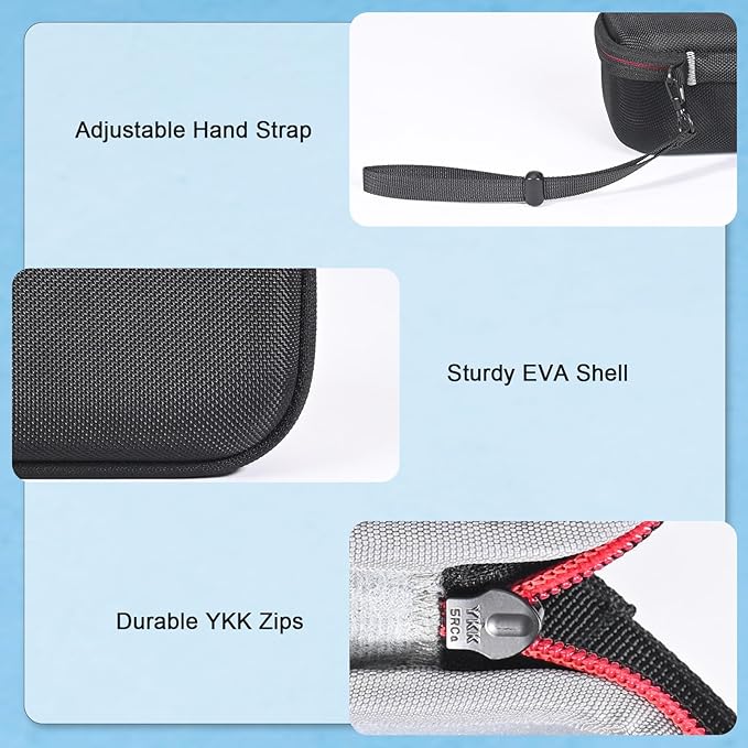 RLSOCO Hard Case for Withings BPM Connect: Wi-Fi Smart Blood Pressure Monitor | Compact Design with YKK Zipper & Scratch Protection (Case Only)