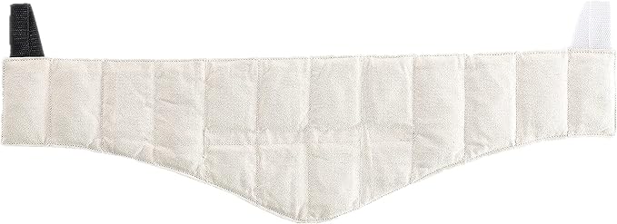 UNI-GO Moist Heat Pack, Relieve Body Fatigue, Pain, Backache, Arthritis, Joint Stiffness, Sprains, Bruises, General Soreness and Spasms. (Neck Contour-7"x24")